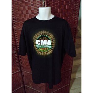 Vintage 2008 CMA Festival T Shirt Country Music Awards Adult 2XL 2000s